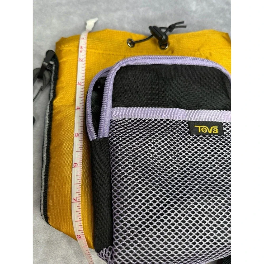 Teva small crossbody bag with zipper pouch